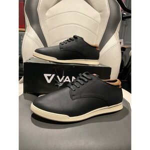Vance Aydon-WD Sneakers Mens 11WD Black Excellent Wide Width Comfort Shoes